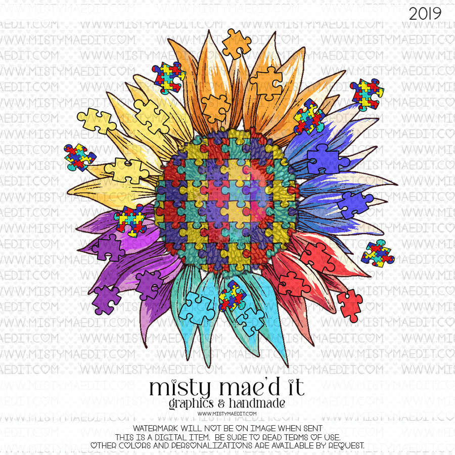 Autism Flower