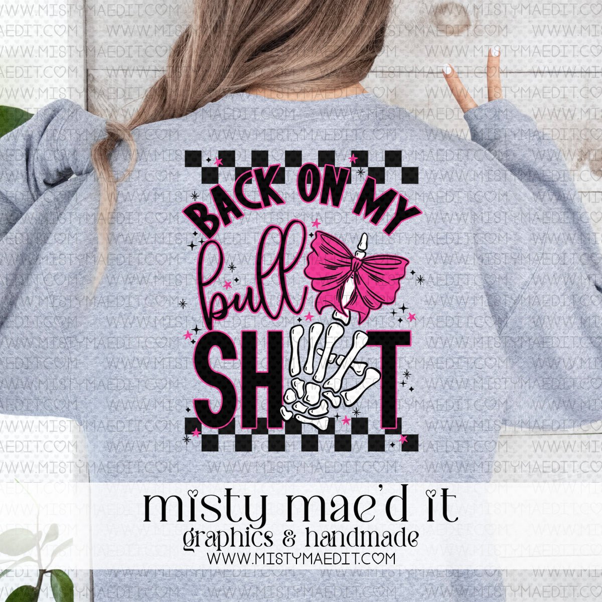 Back On My Bullshit Pink