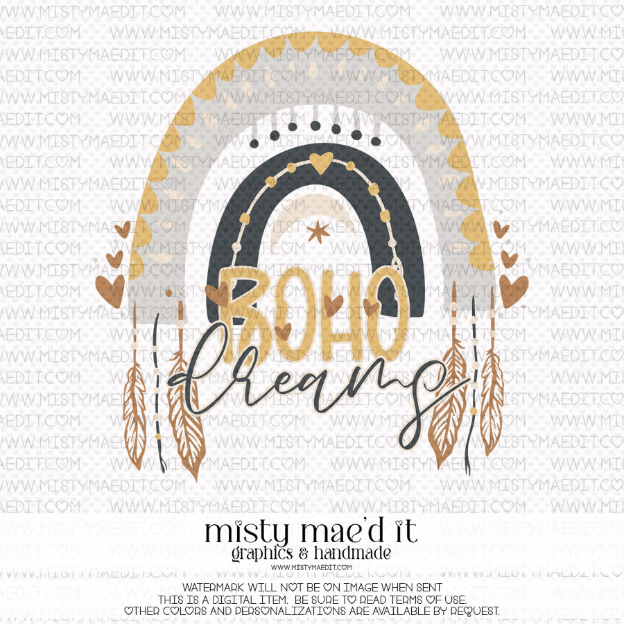 Logo-Premade-Boho Dreams