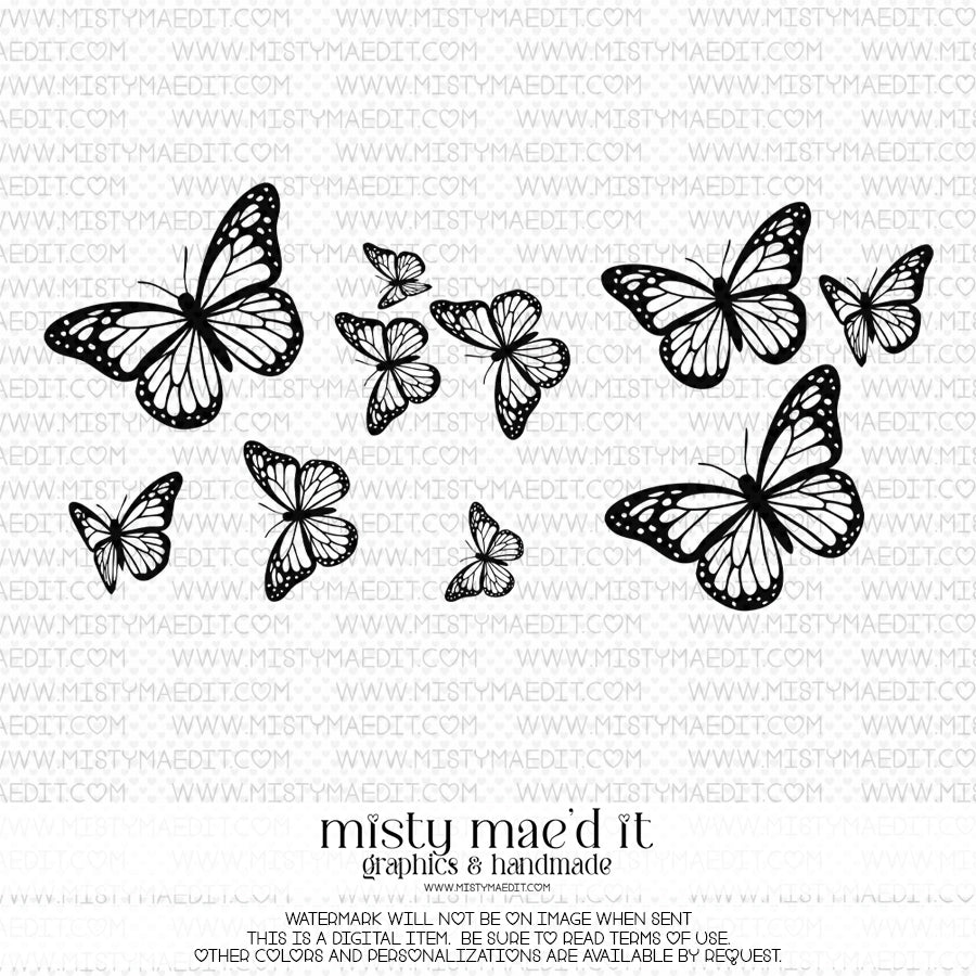 Butterflies Vinyl Decal