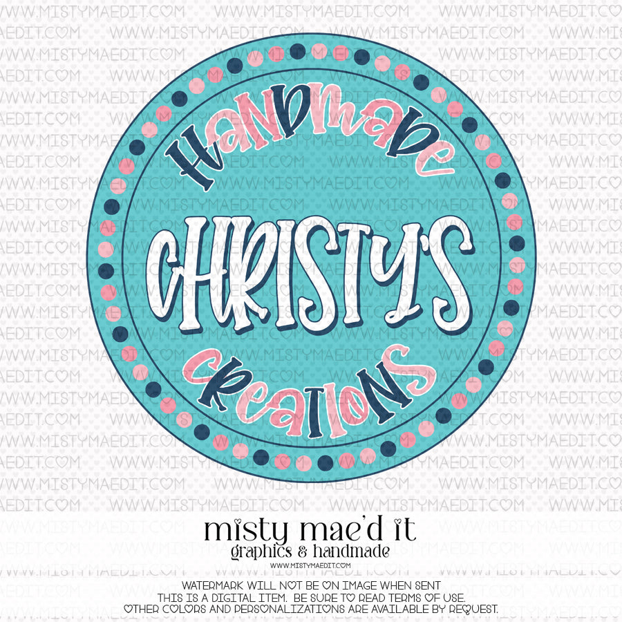 Logo-Premade-Christy's Handmade Creations