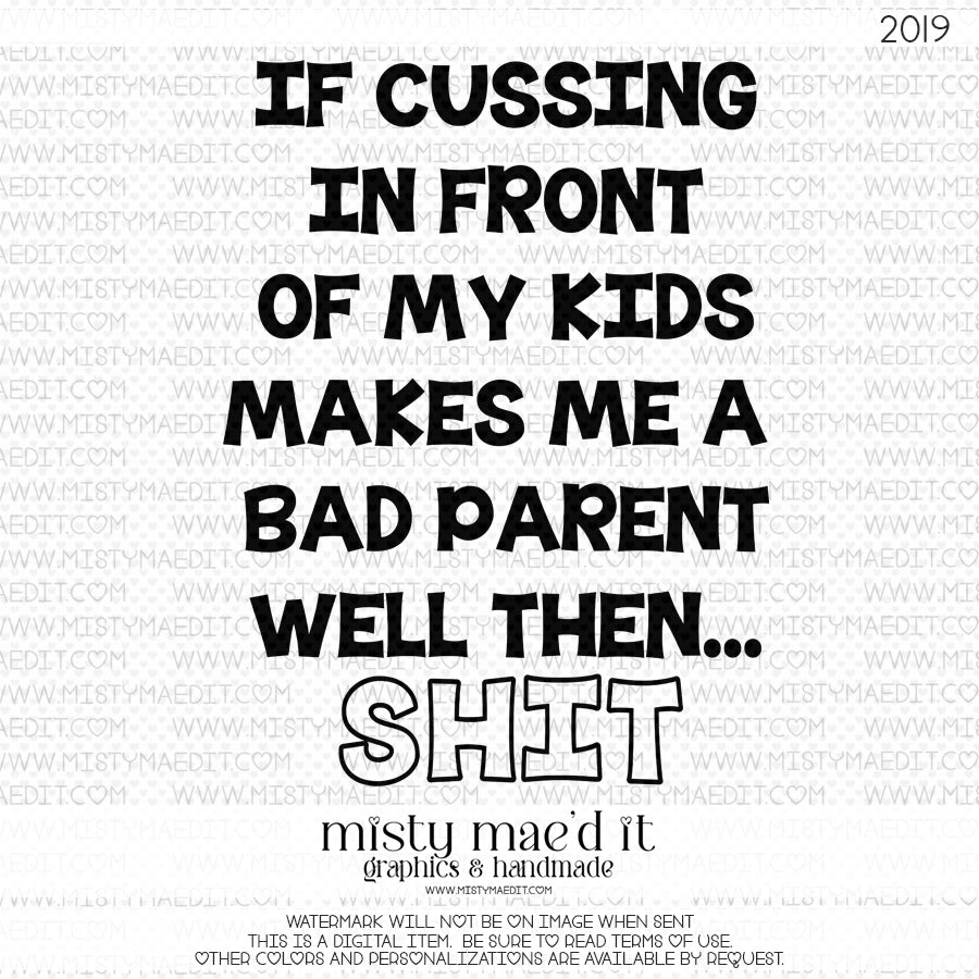 Cussing In Front Of My Kids