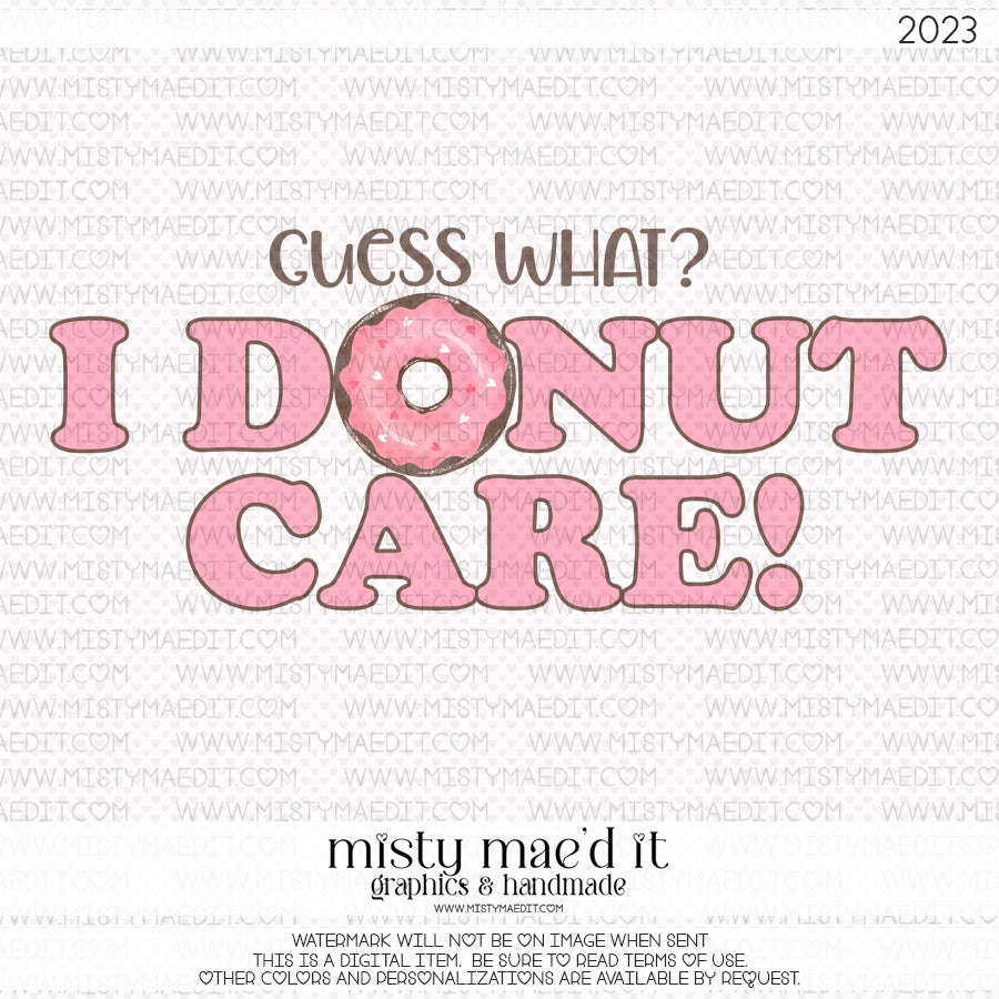 I Donute Care