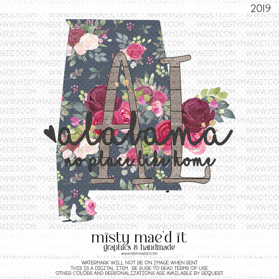 Alabama Floral State 2