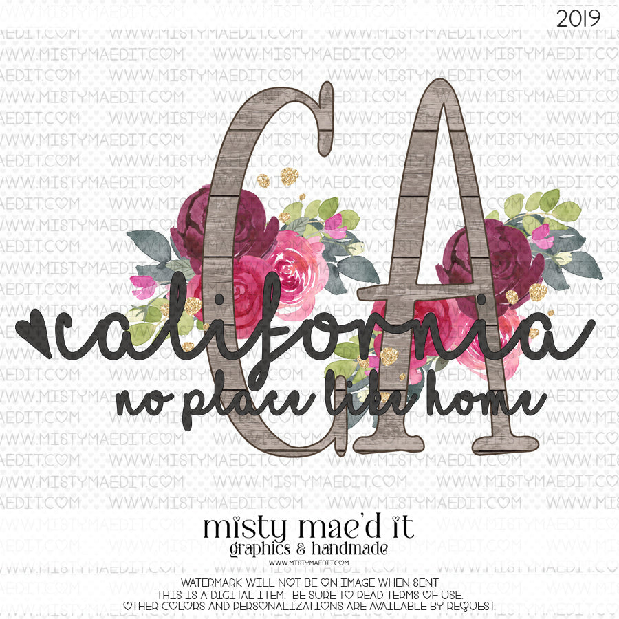 California Floral State 1