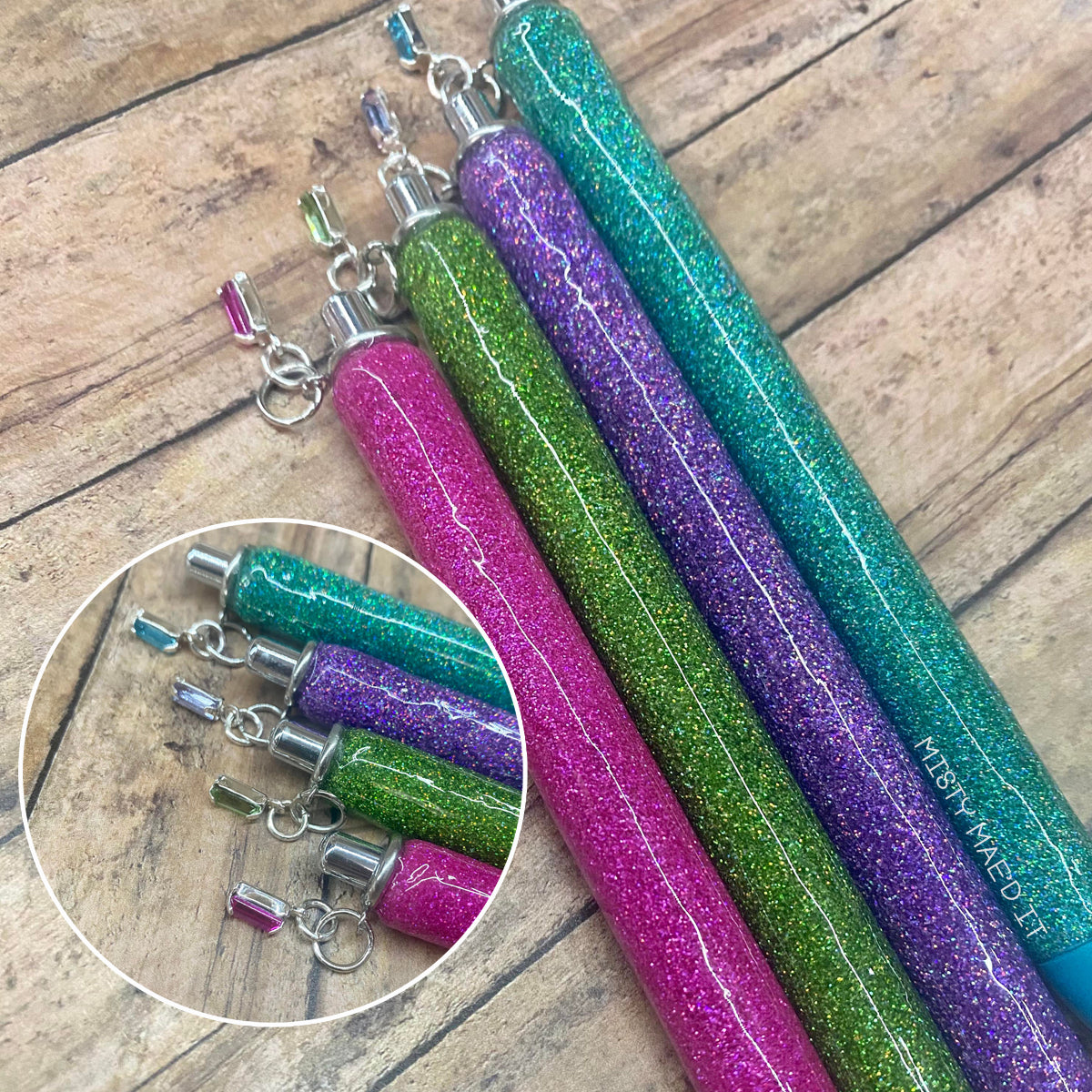 Gem Dangle Glitter Pen