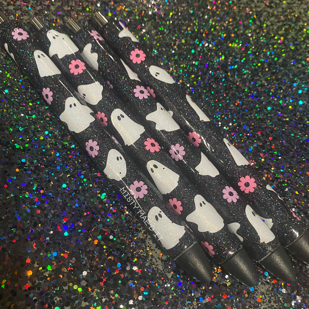 Halloween Ghosts Glitter Pen
