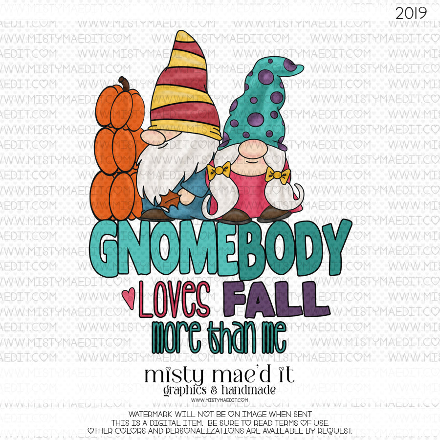 Gnomebody Loves Fall More Than Me