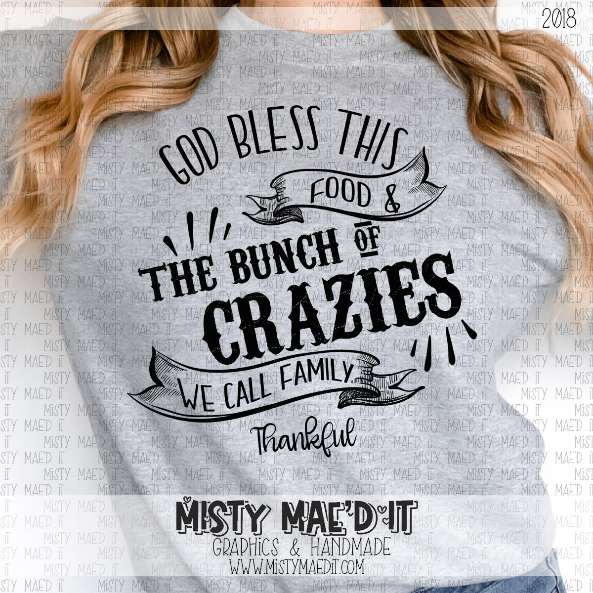 God Bless This Bunch Of Crazies We Call Family