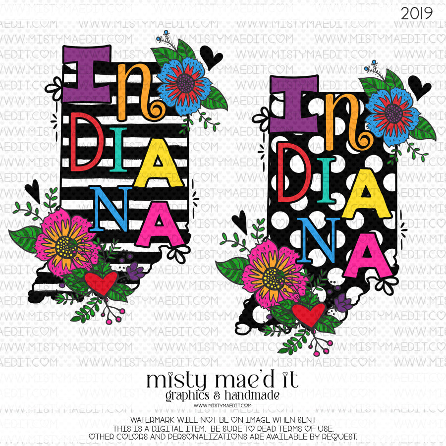 Indiana Polka And Stripes