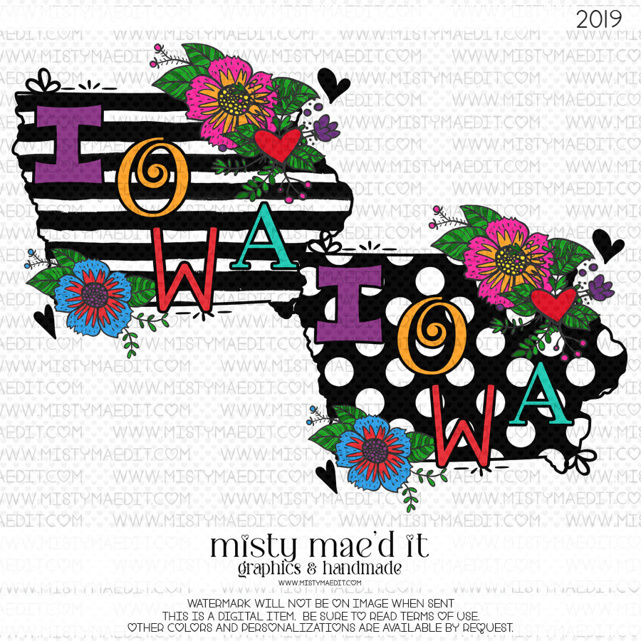 Iowa Polka And Stripes