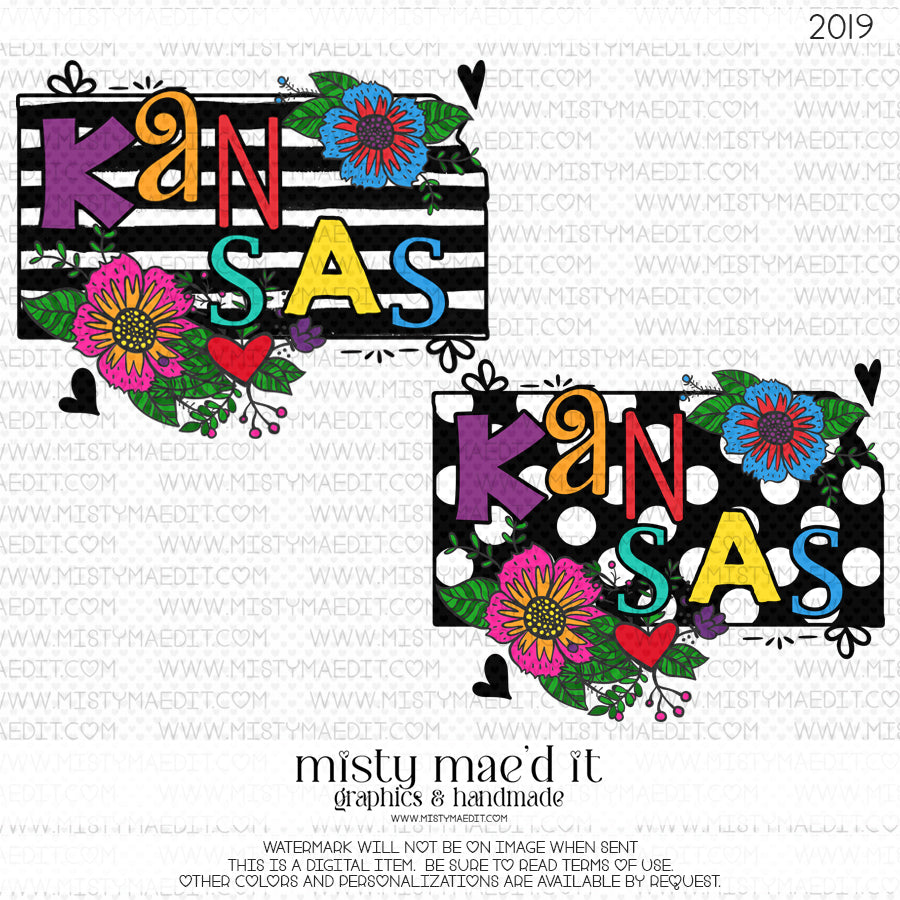 Kansas Polka And Stripes