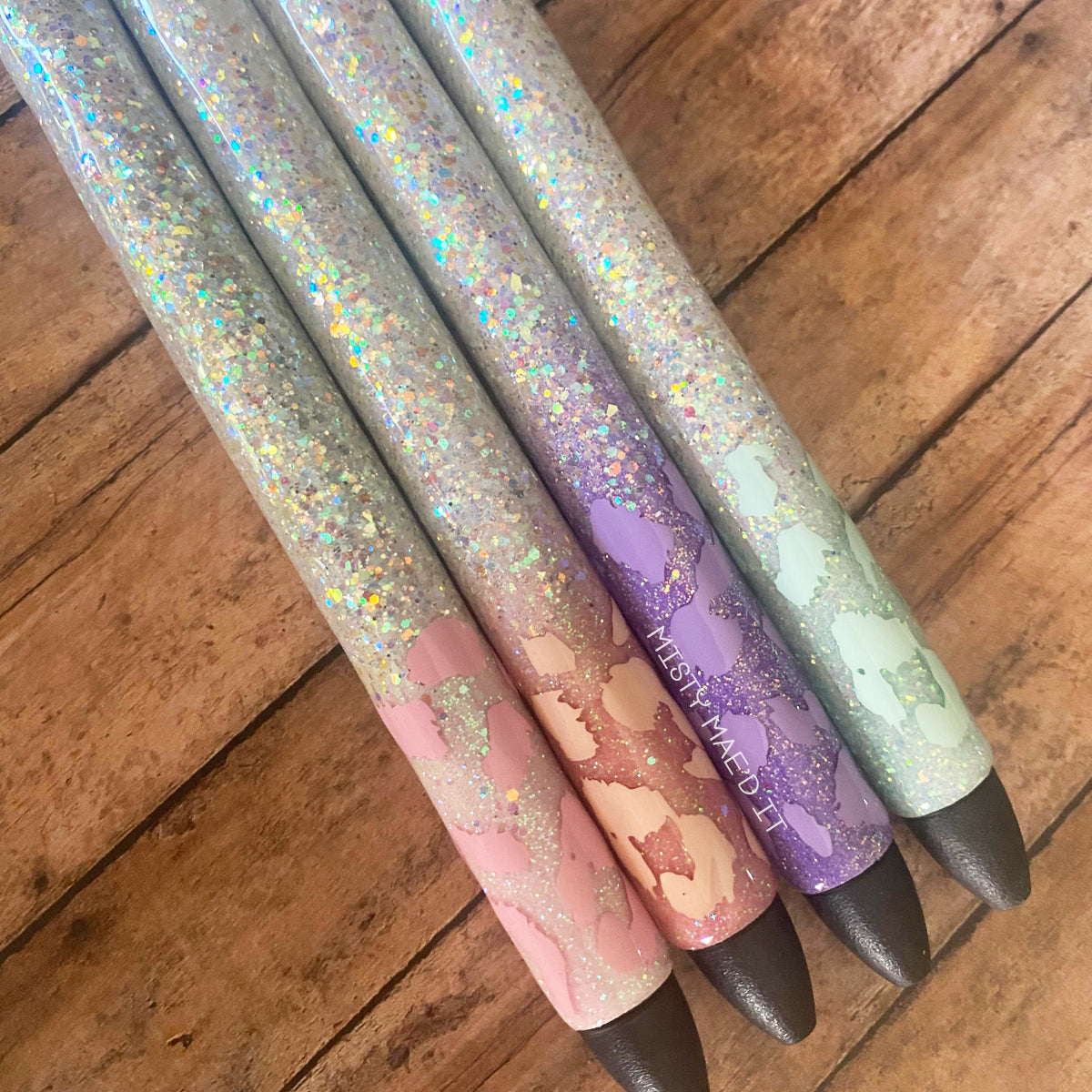 Leopard Glitter Pen