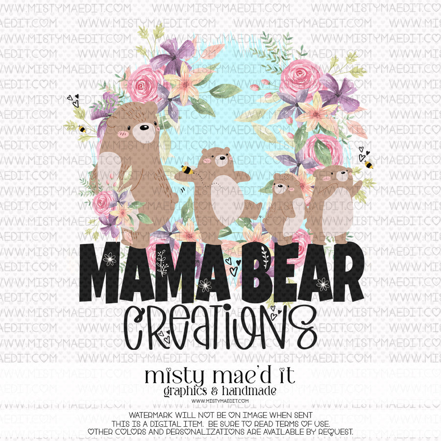 Logo-Premade-Mama Bear Creations