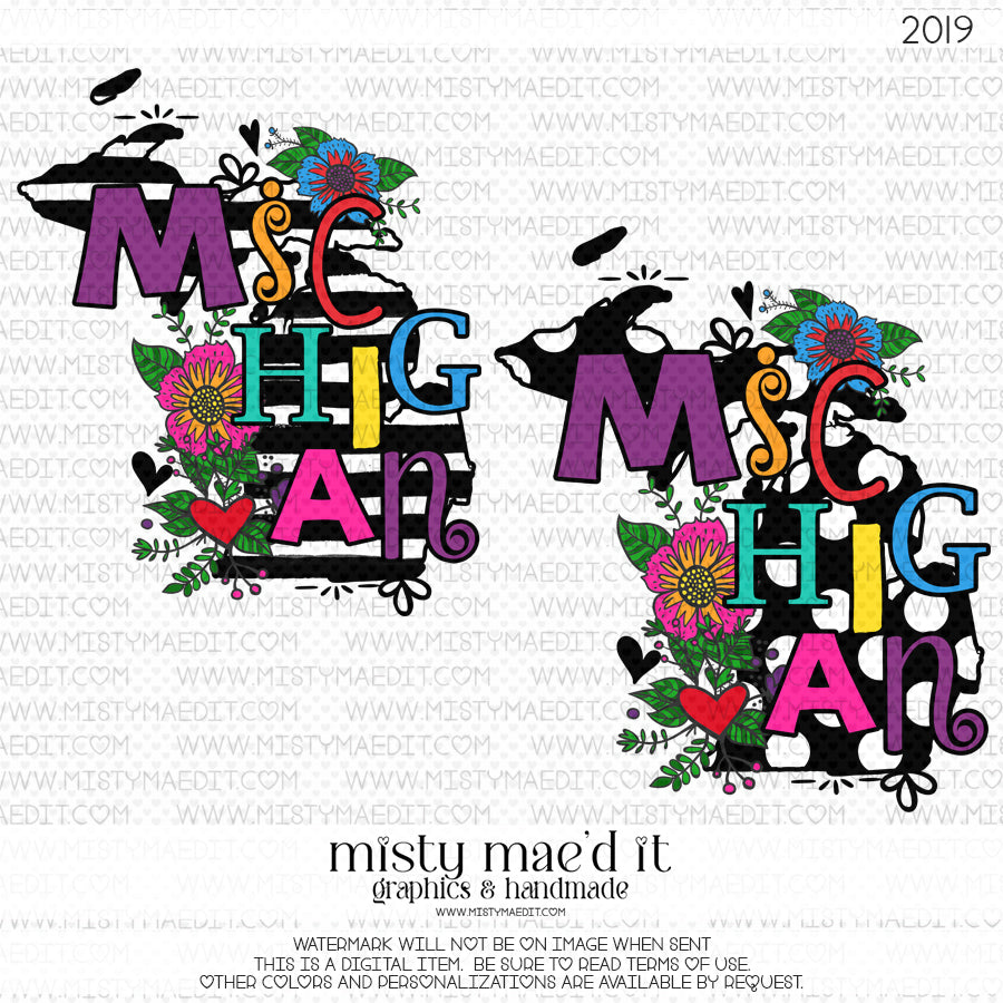 Michigan Polka And Stripes