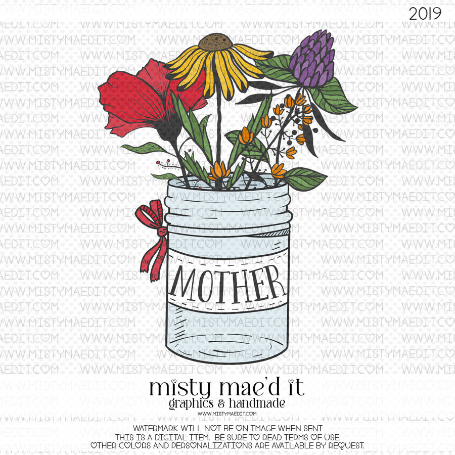 Mother Flower Jar