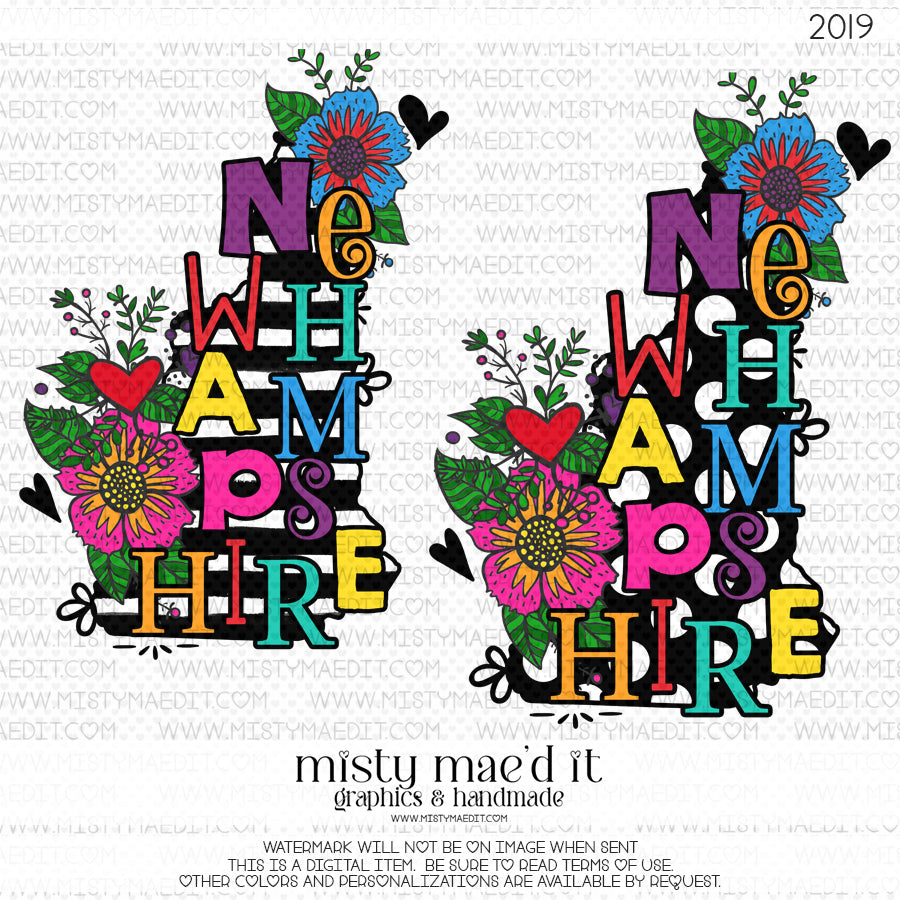 New Hampshire Polka And Stripes