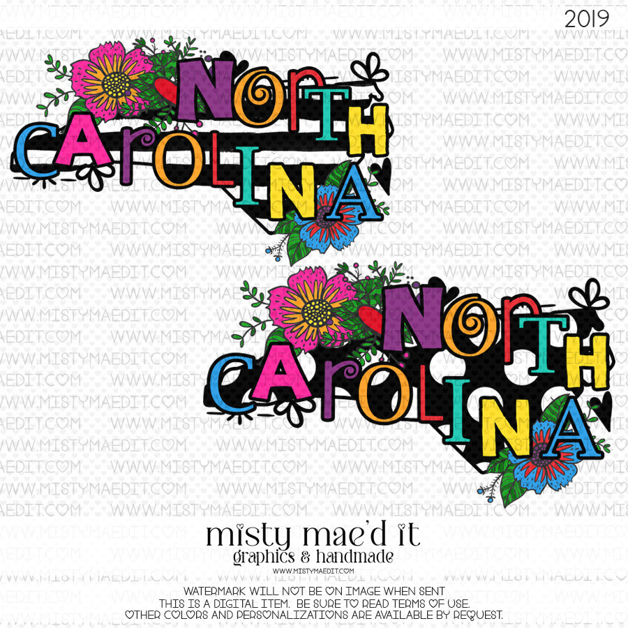 North Carolina Polka And Stripes