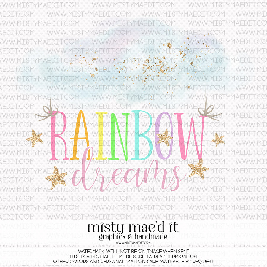 Logo-Premade-Rainbow Dreams