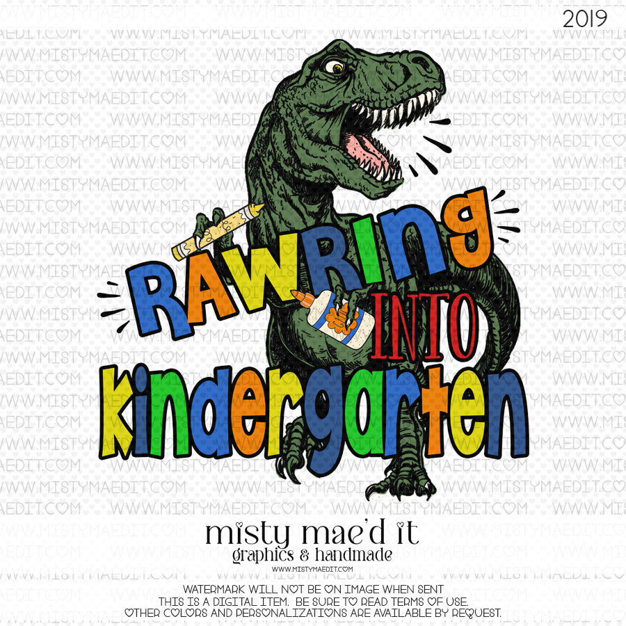 Rawring Into Kindergarten