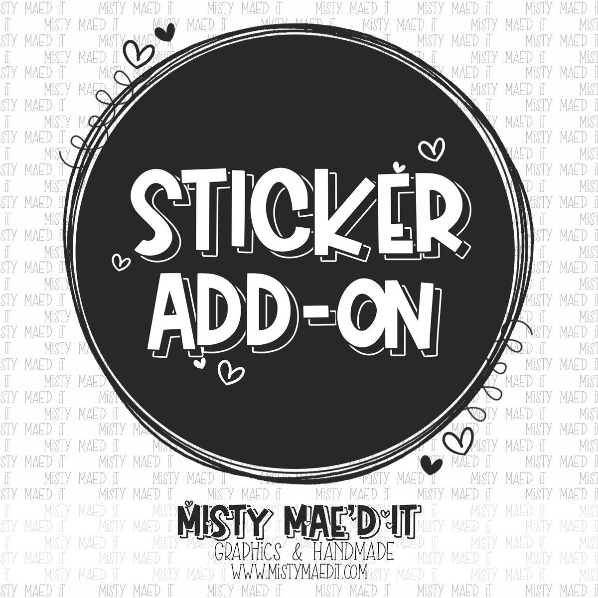 Add-On-Sticker