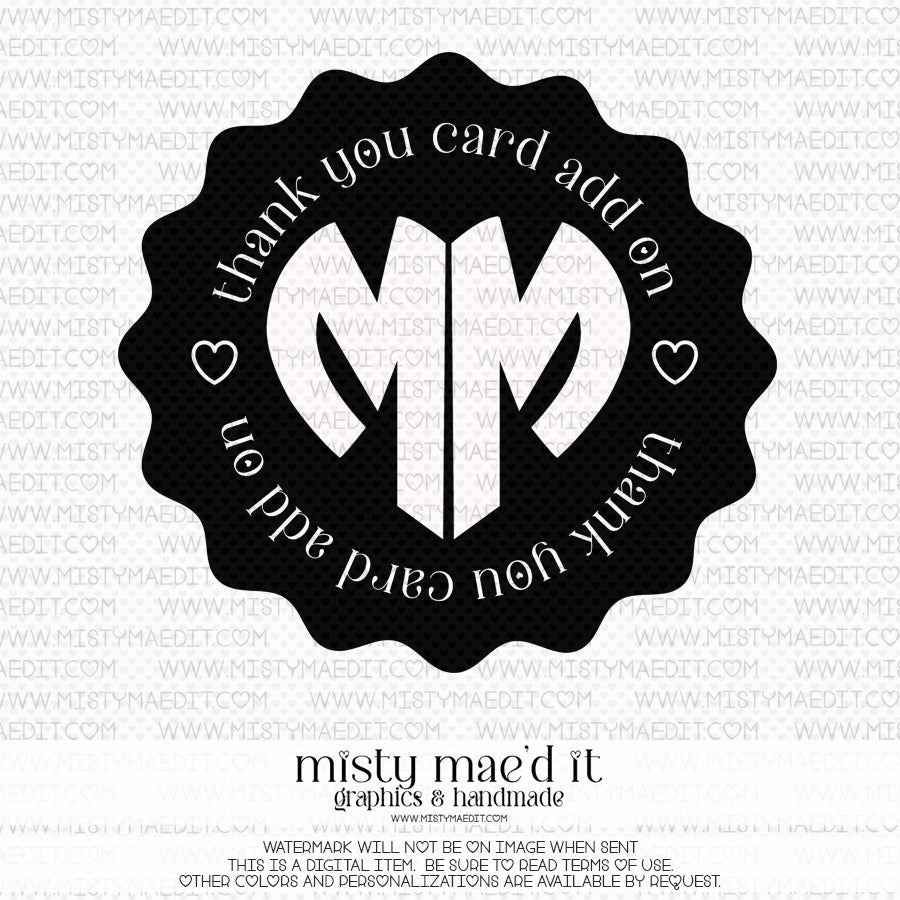 Logo-Add-On-Thank You Card