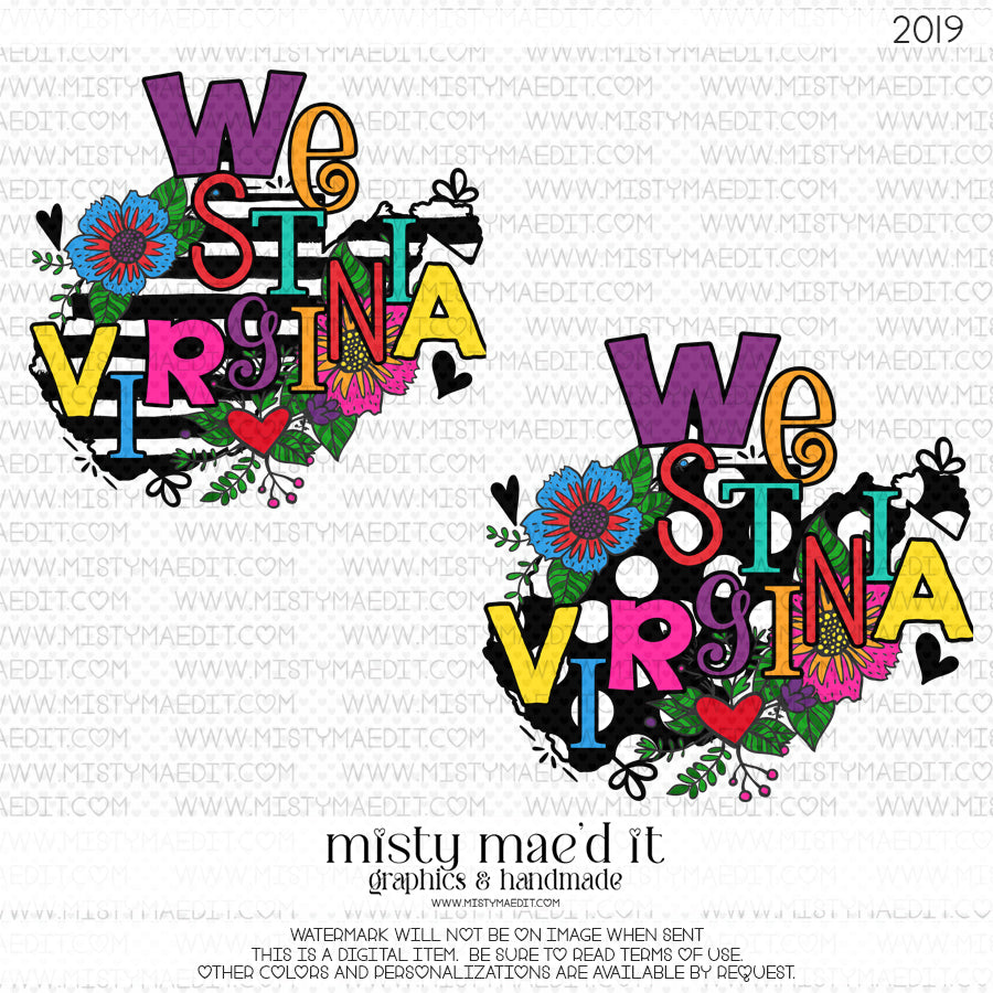 West Virginia Polka And Stripes