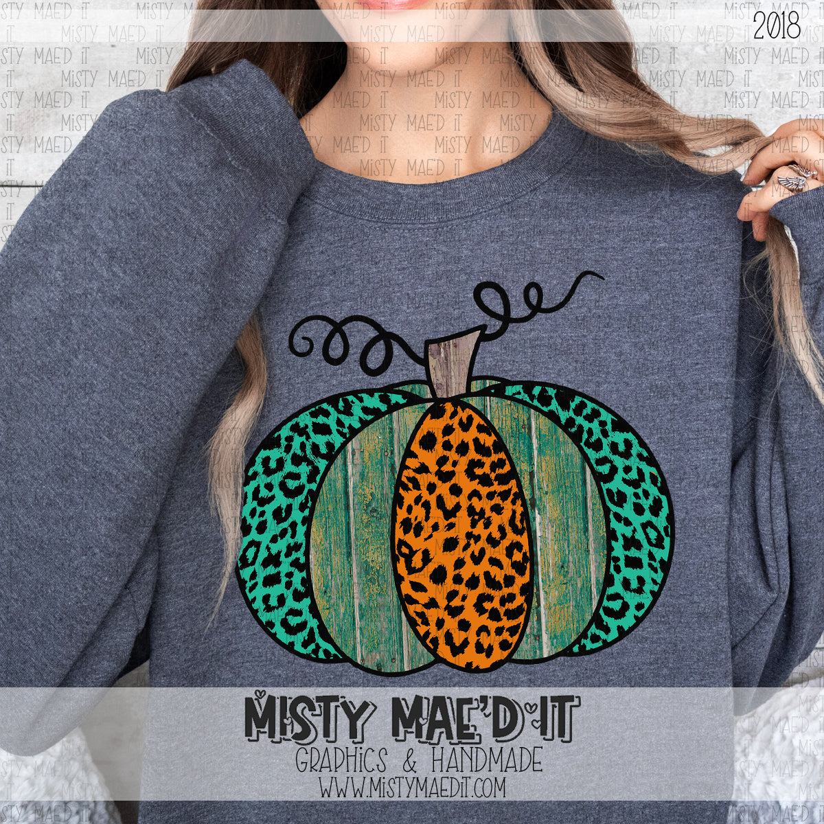 Wood And Leopard Pumpkin