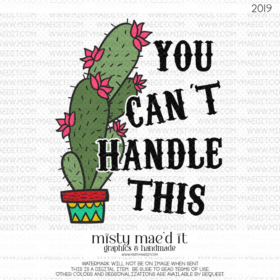 You Can't Handle This-Pink