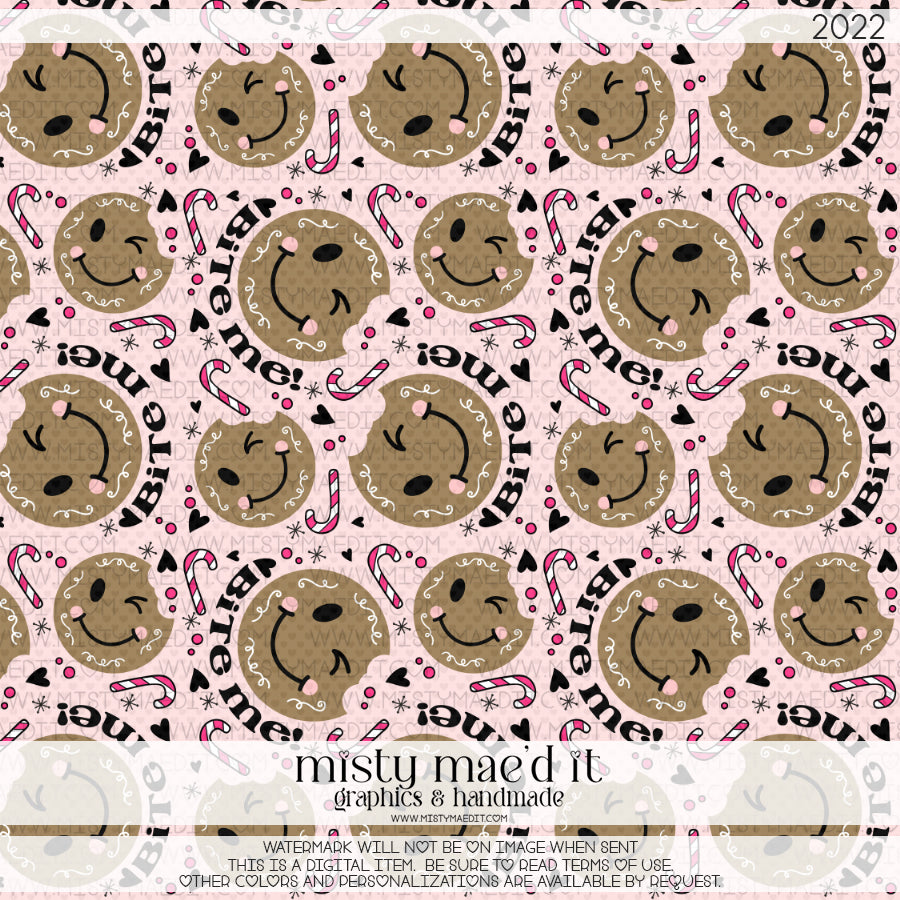 Bite Me Seamless Digital Paper