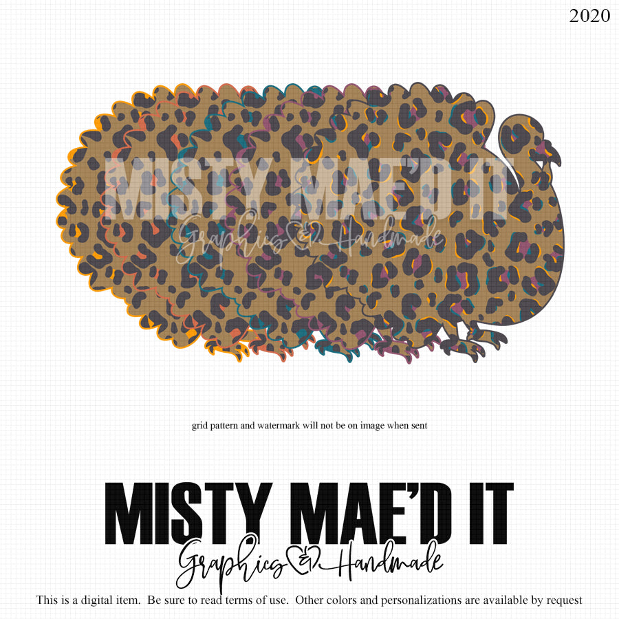 Fall Leopard Turkey Set