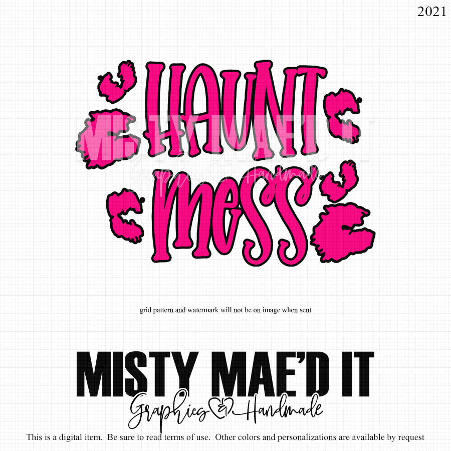 Haunt Mess Words
