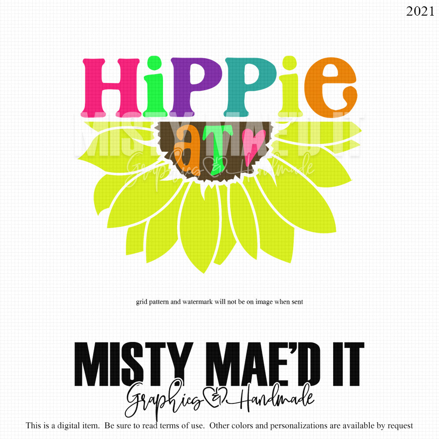 Hippie Sunflower