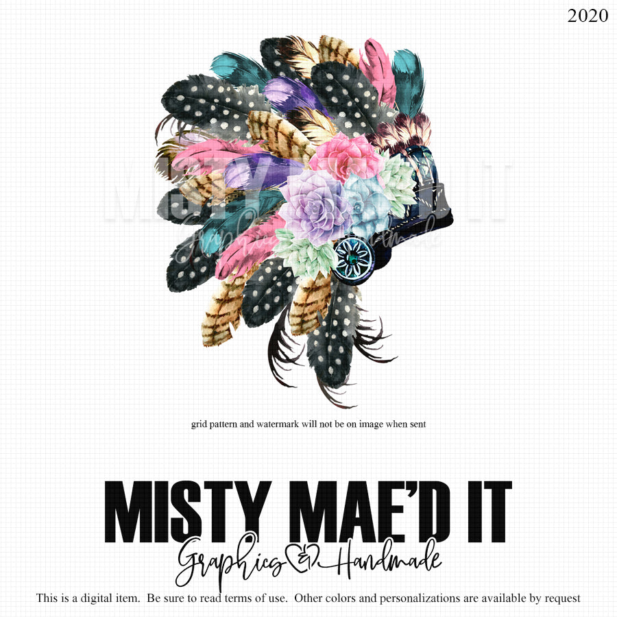 Indian Headdress Succulents