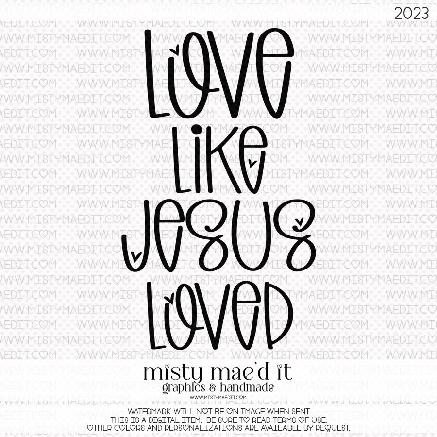Love Like Jesus Loved