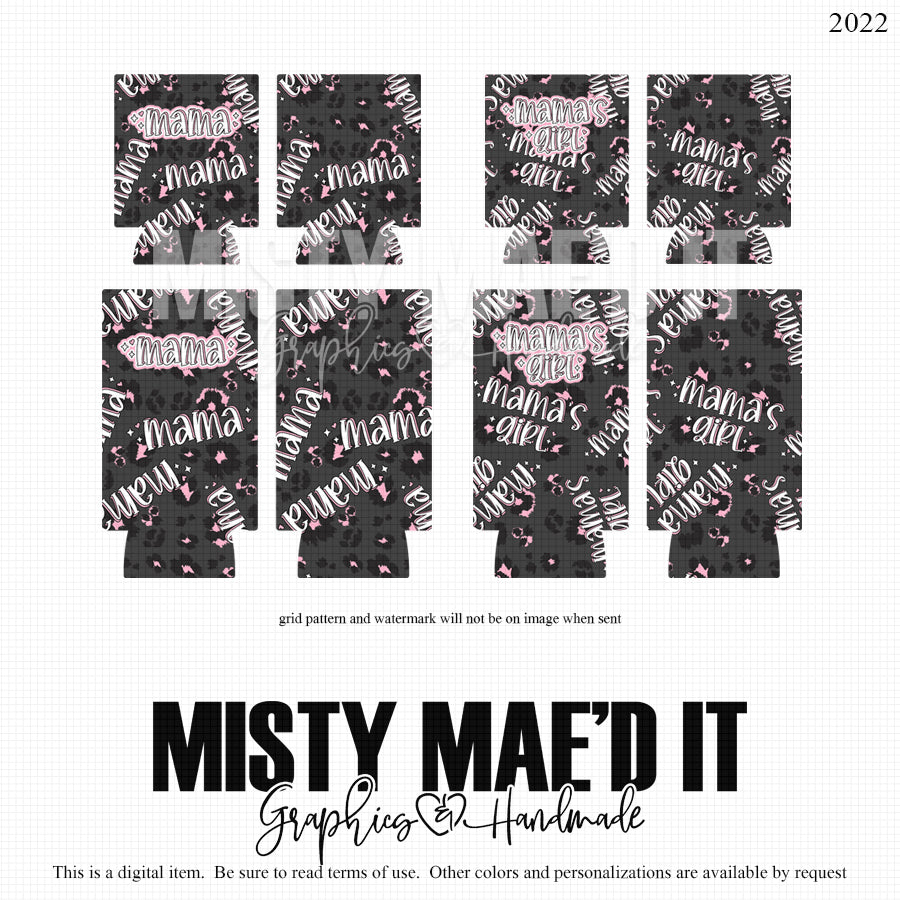 Mama And Mama's Girl 12 Oz Can Cooler