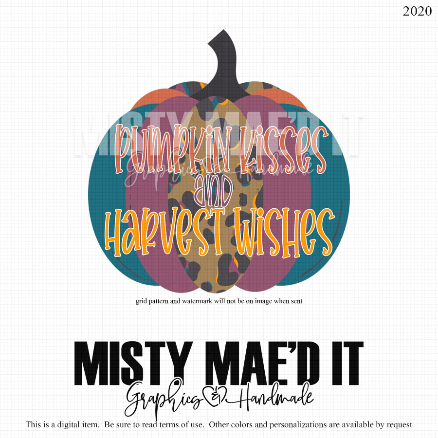 Pumpkin Kisses And Harvest Wishes