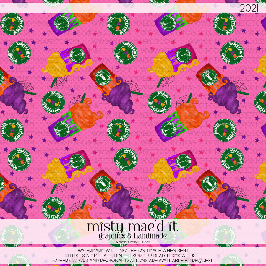 Witches Brew Seamless Digital Paper