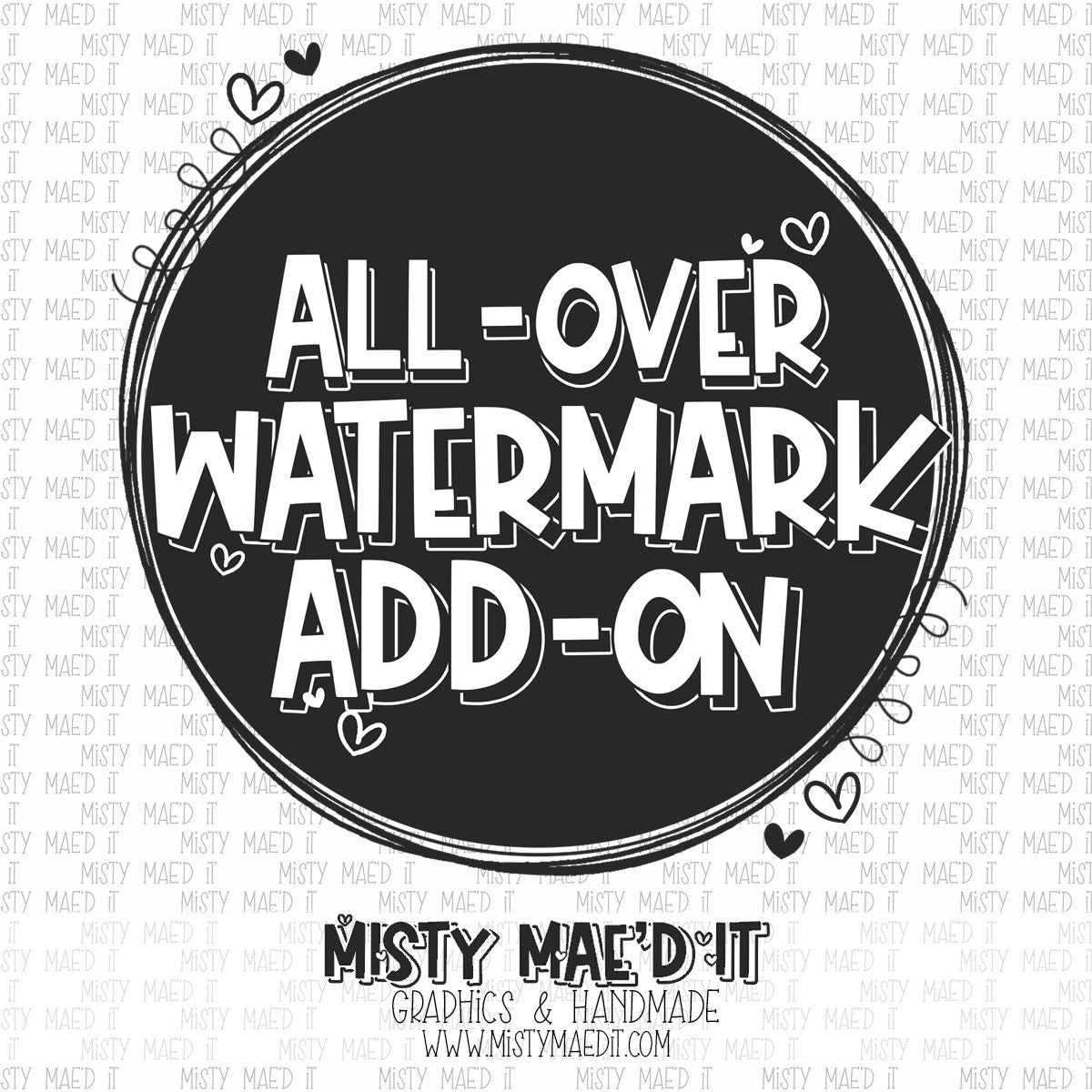Add-On-All Over Watermark
