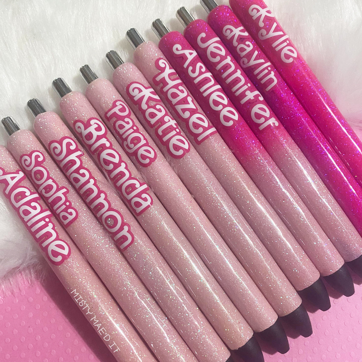 Pink Glitter Pen