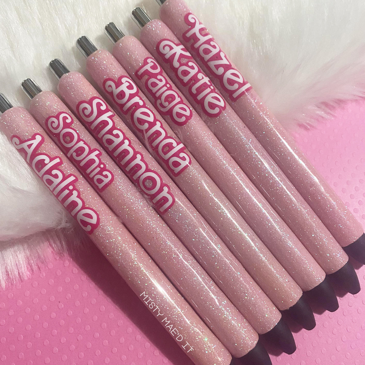 Pink Glitter Pen