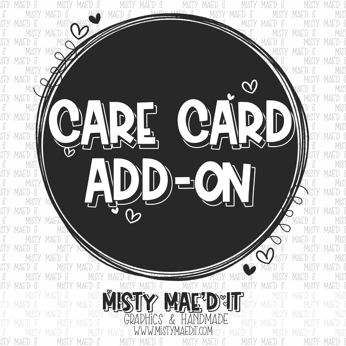 Add-On-Care Card