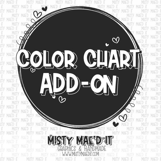 Add-On-Color Chart