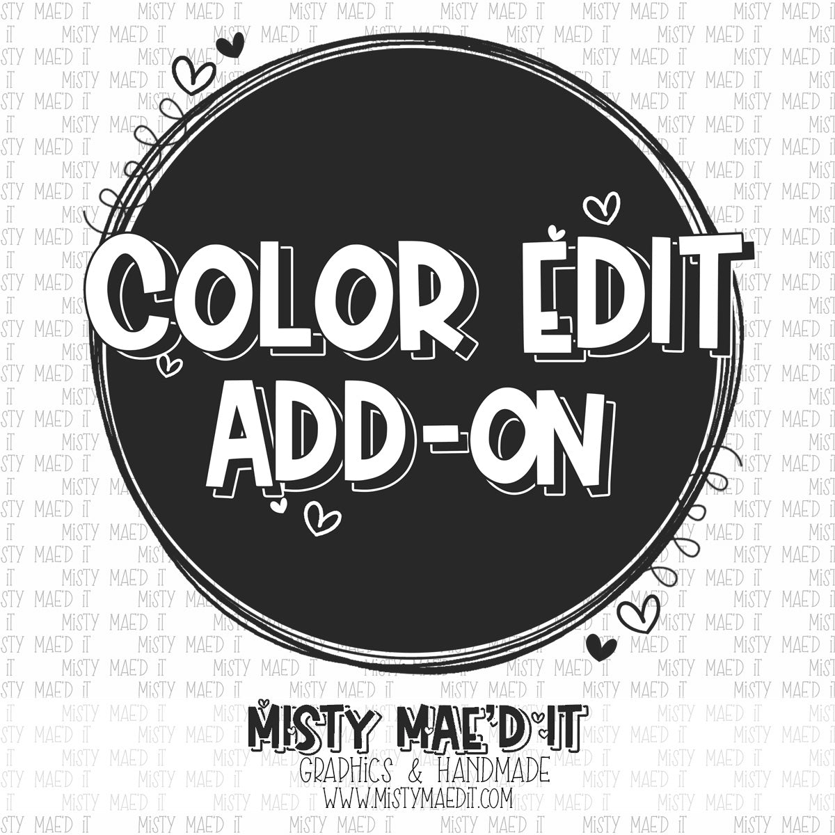 Add-On-Color Edit