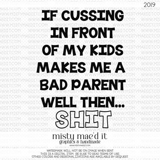 Cussing In Front Of My Kids