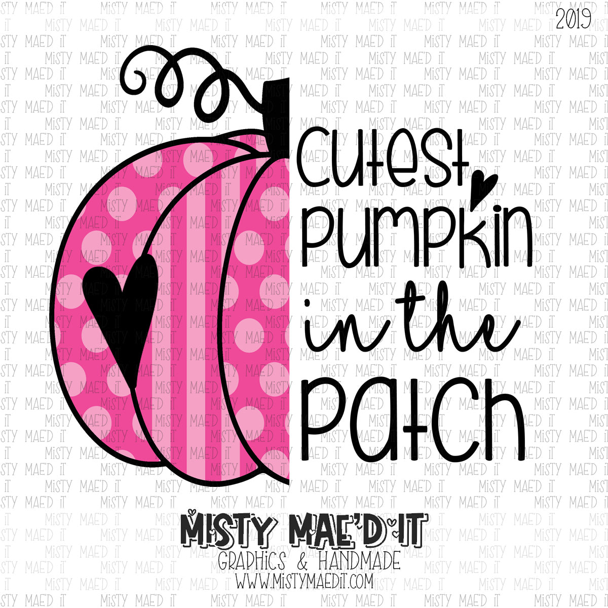 Cutest Pumpkin In The Patch Pumpkin Half