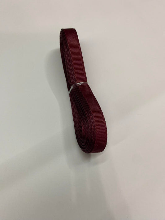 3/8 Solid Maroon Ribbon