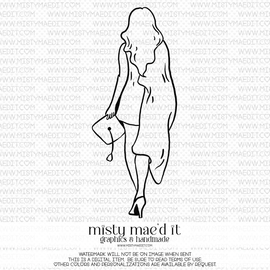 Grad Girl 2 Vinyl Decal