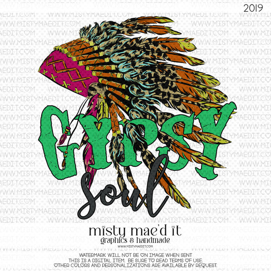 Indian Headdress-Gypsy Soul