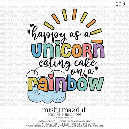 Happy As A Unicorn